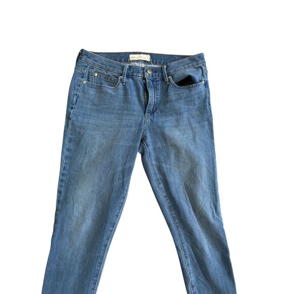 GAP 1969 Medium Wash True Skinny Jeans Size 28 R - Picture 4 of 5